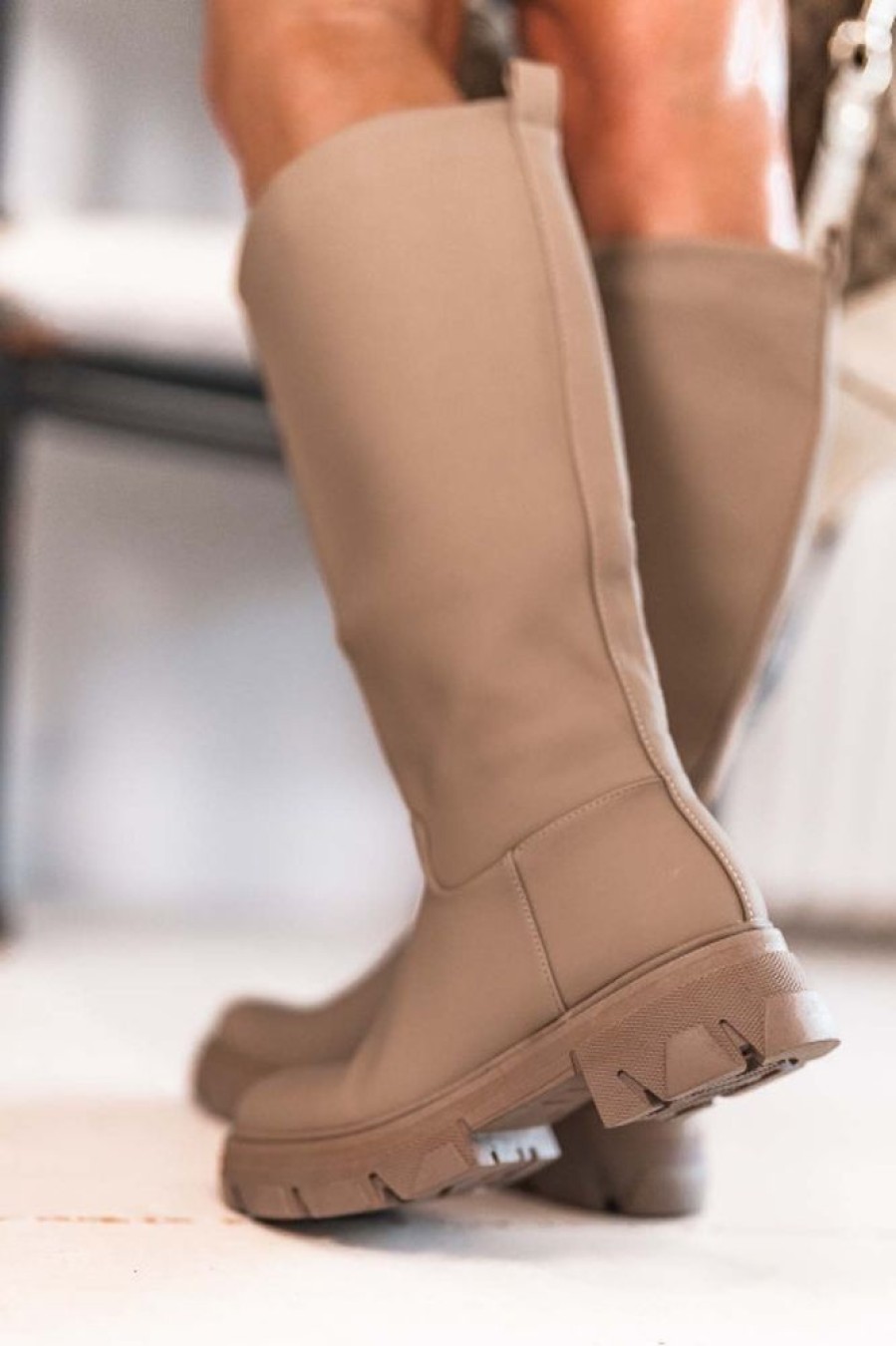 Chaussures Selection by Nathalie | Bottes Casey Beige