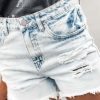 Pantalons, Jeans, Shorts Grungemama | Short Grungemama Pixies Bleu