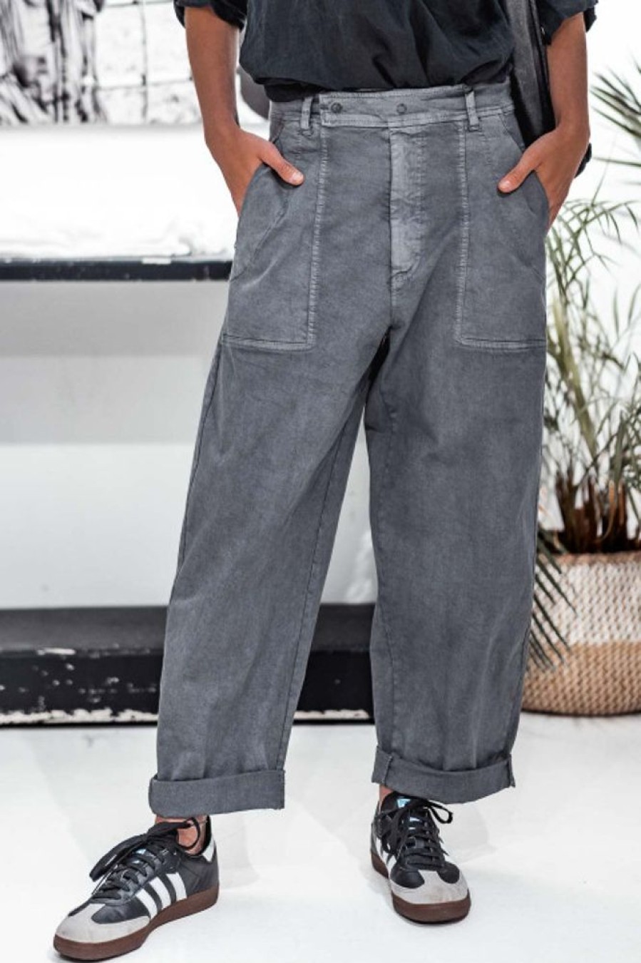 Pantalons, Jeans, Shorts Banditas From Marseille | Pantalon Wayne Gris