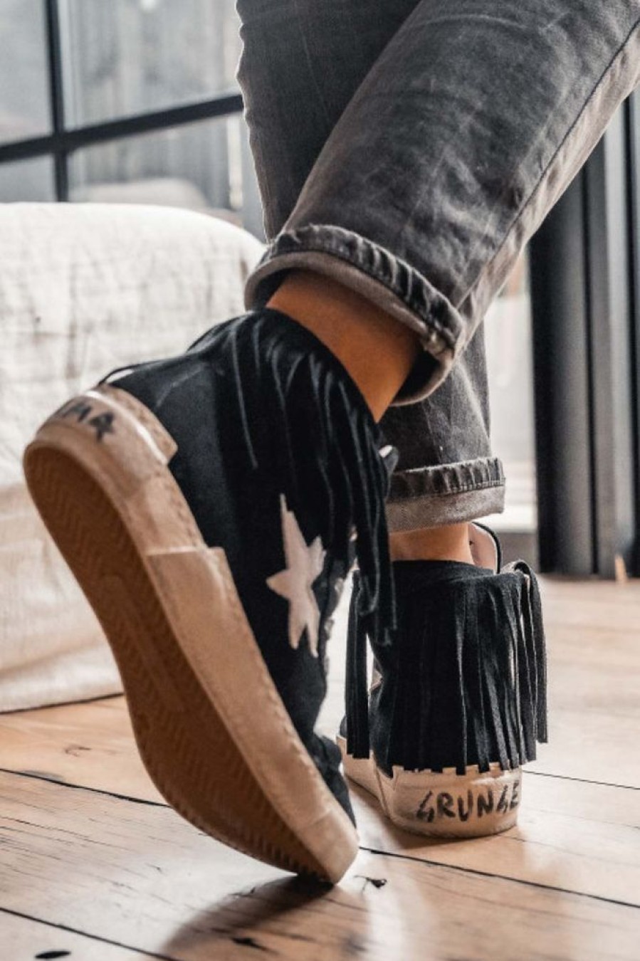 Chaussures Grungemama | Sneakers Grungemama Wild Noir