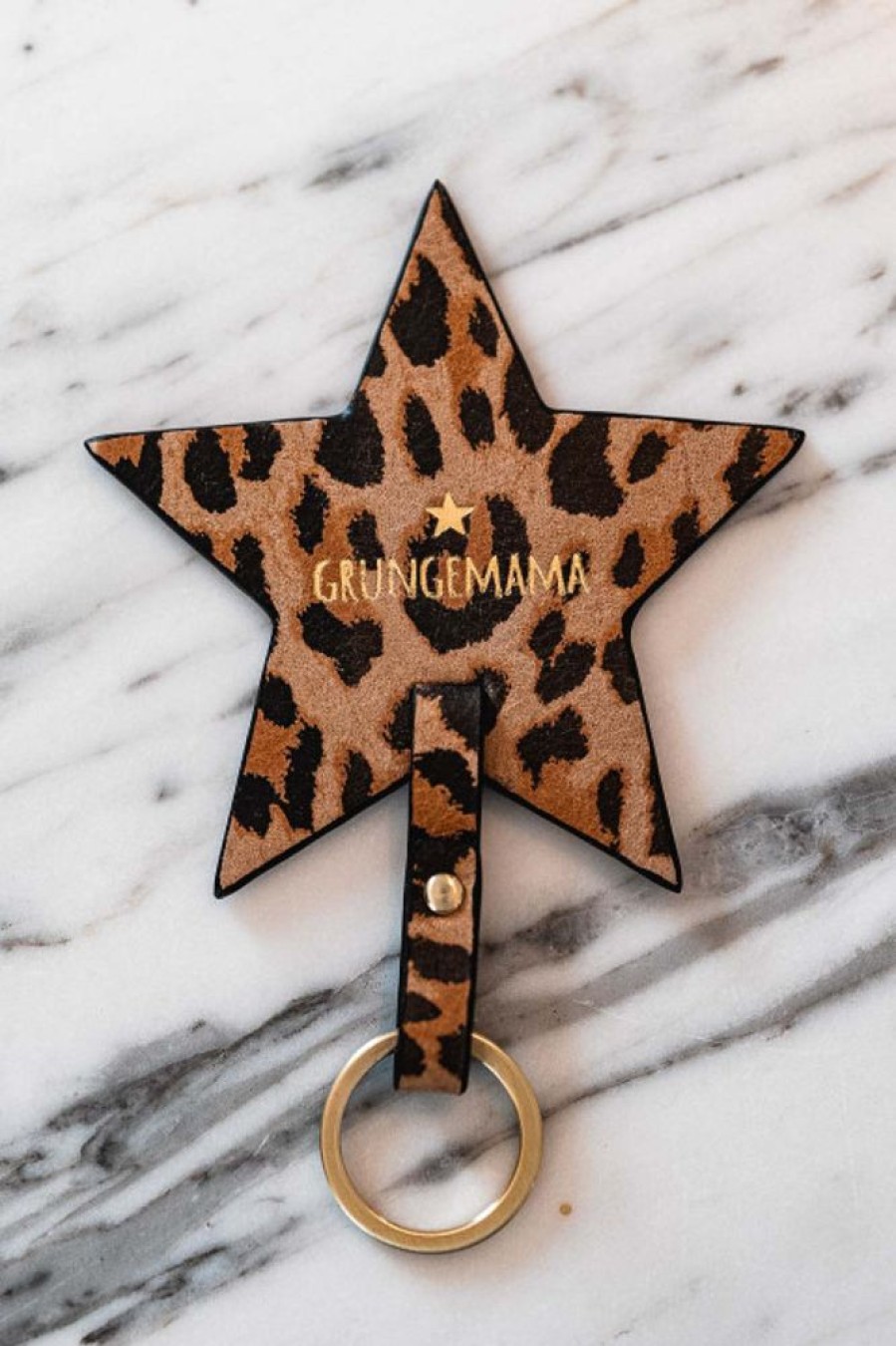 Accessoires : Bijoux, Ceintures Grungemama | Porte Cles Grungemama Leopard