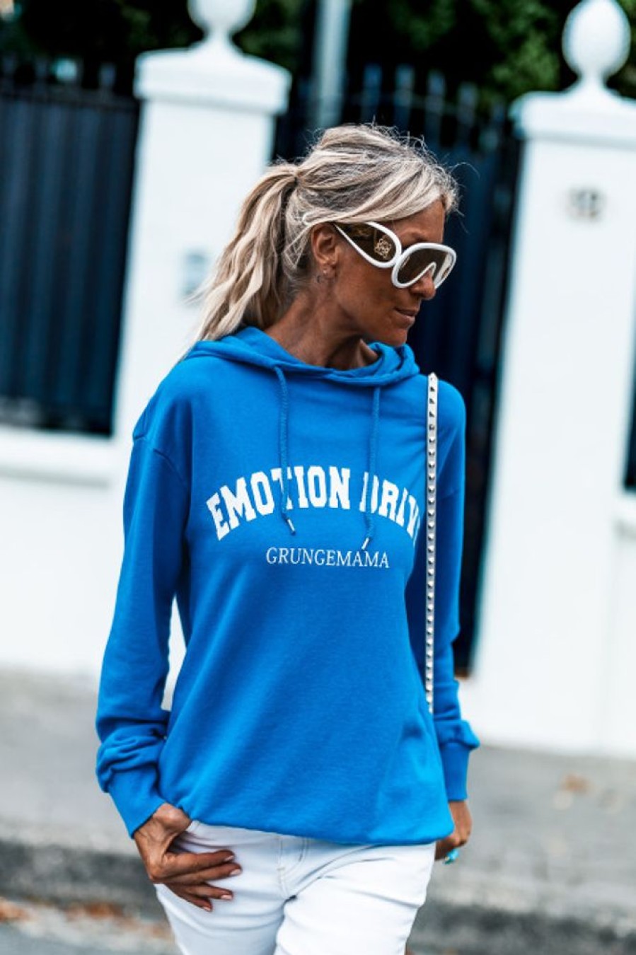 Sweats, Mailles Grungemama | Sweat Grungemama Emotion Bleu