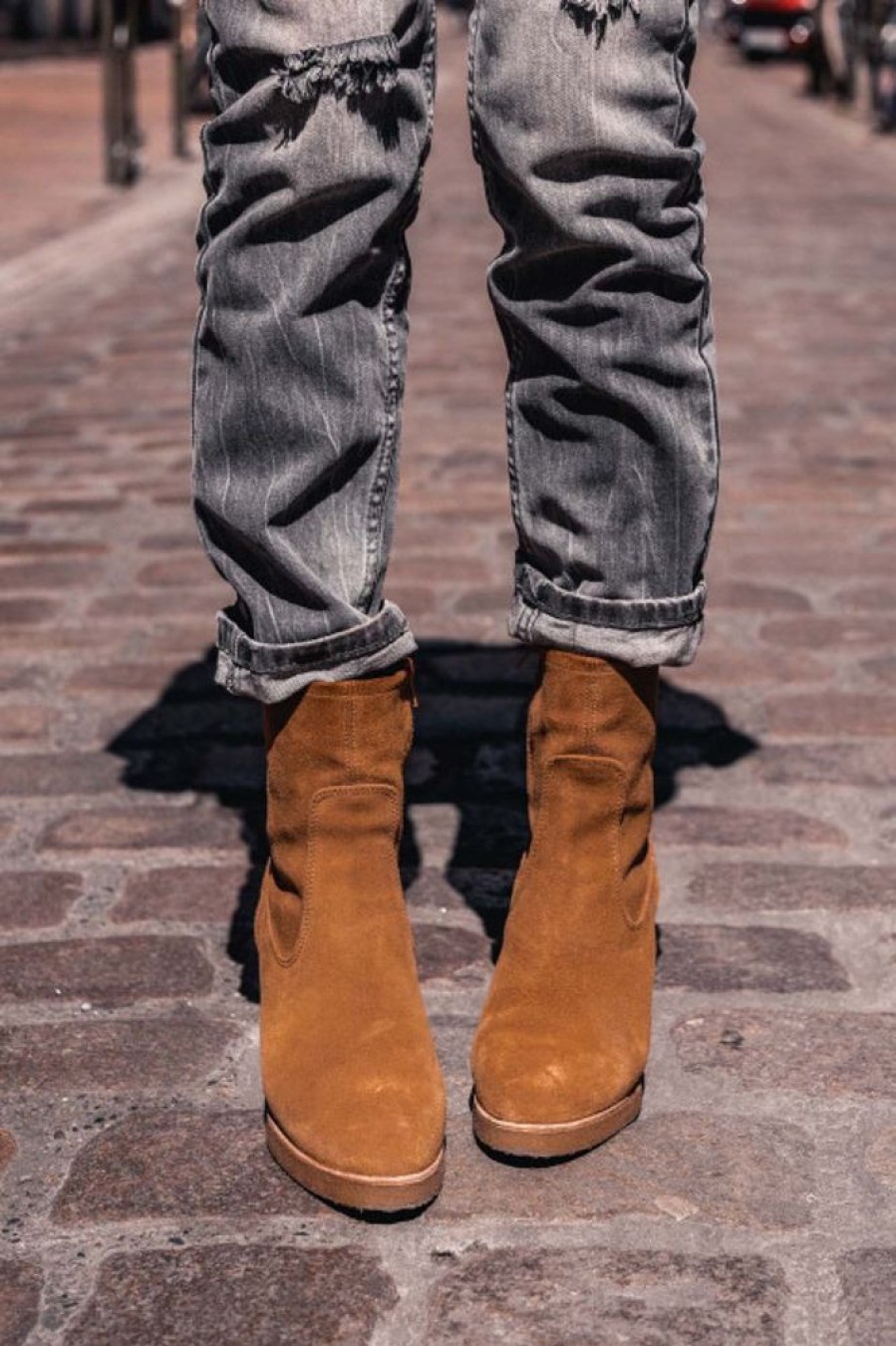 Chaussures Grungemama | Boots Grungemama Kysia Camel